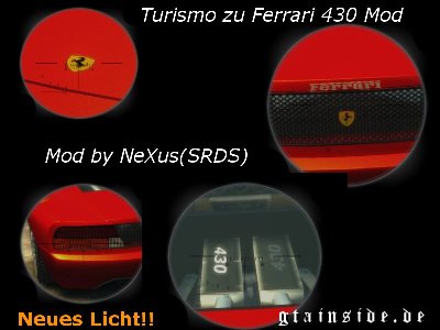 Turismo zu Ferrari 430